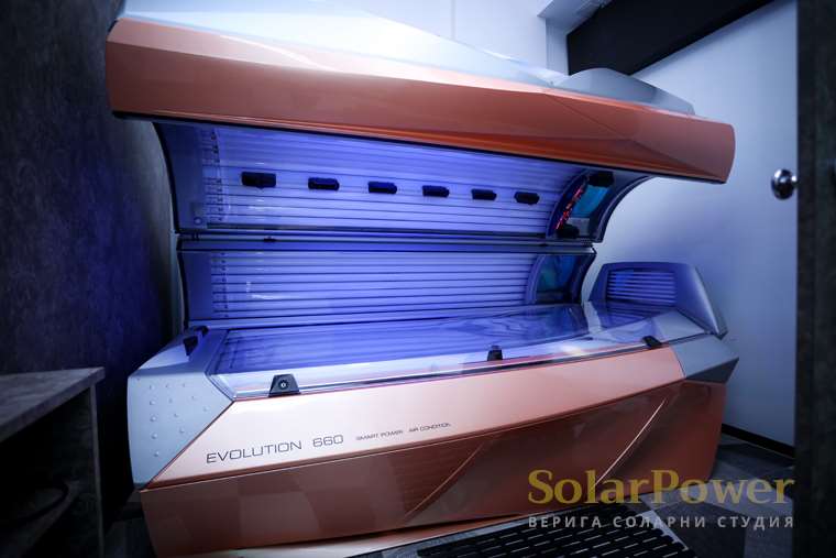 Соларно студио SolarPower София Център - солариум Ergoline Evolution 660 Smart Power